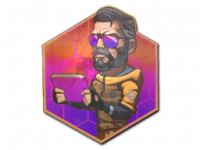 Sticker Guinea Pig (Holo)